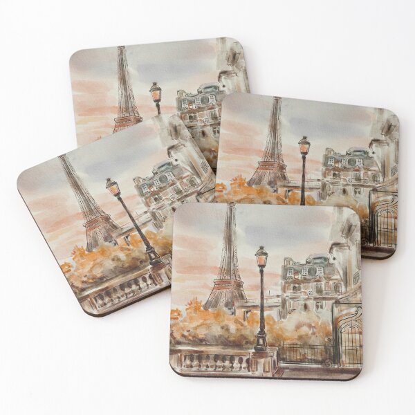 Item preview, Paris Painting Cityscape Print Paris Art Print France Eiffel Tower Art Print Paris Wall Art Digital Art Print  designed and sold by Tamarioniart.