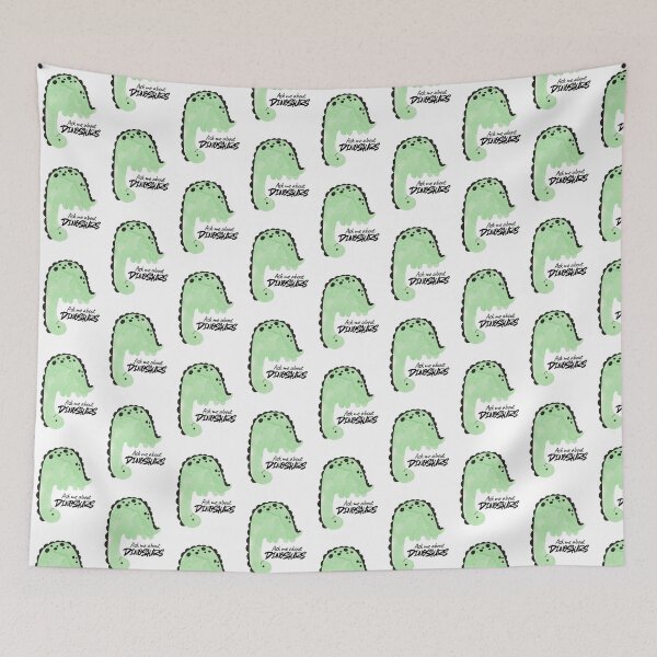 Item preview, Ask Me About Dinosaurs Design designed and sold by CarefulCreation.