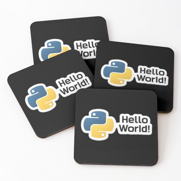 Item preview, Hello World Programming Sticker designed and sold by TinyJoy Studio.