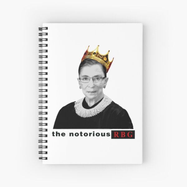 NOTORIOUS RBG Spiral Notebook