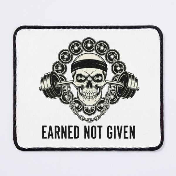 Item preview, Hardcore Gym Skull with Barbells and Chains designed and sold by t-shirt studio.