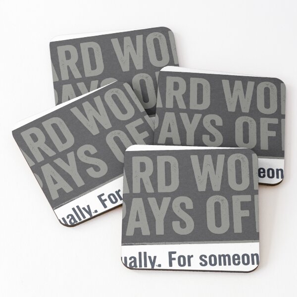 Item preview, "Hard Work Pays Off" – Sarcastic Anti-Work Quote & Funny Demotivational Office Decor designed and sold by Deadpan Decor.