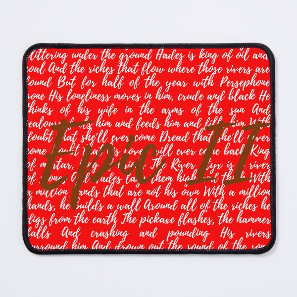 Item preview, Hadestown Lyrics designed and sold by broadwaygirl142.