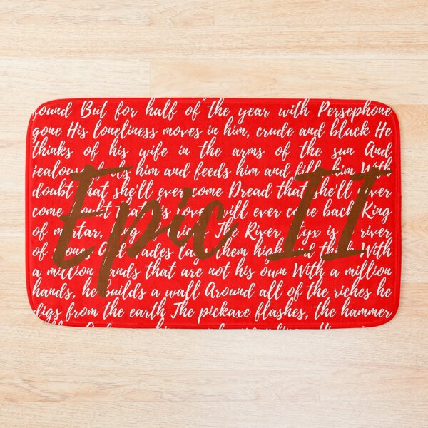 Item preview, Hadestown Lyrics designed and sold by broadwaygirl142.