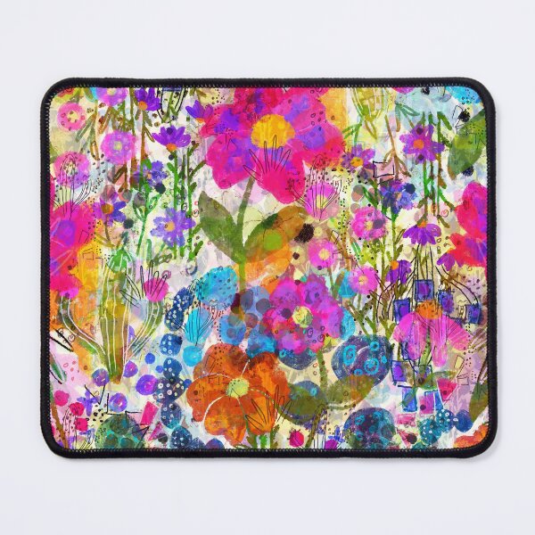 Item preview, Craft Maximalist Garden -Joyful Layered Floral Art designed and sold by Mysooni.