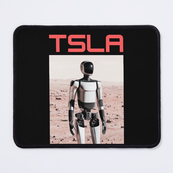 Item preview, tesla humanoid robot art designed and sold by TEEJAMBOREE.