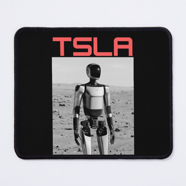 Item preview, tesla humanoid robot art designed and sold by TEEJAMBOREE.