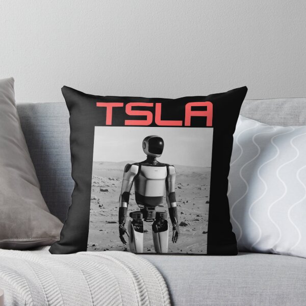 Item preview, tesla humanoid robot art designed and sold by TEEJAMBOREE.