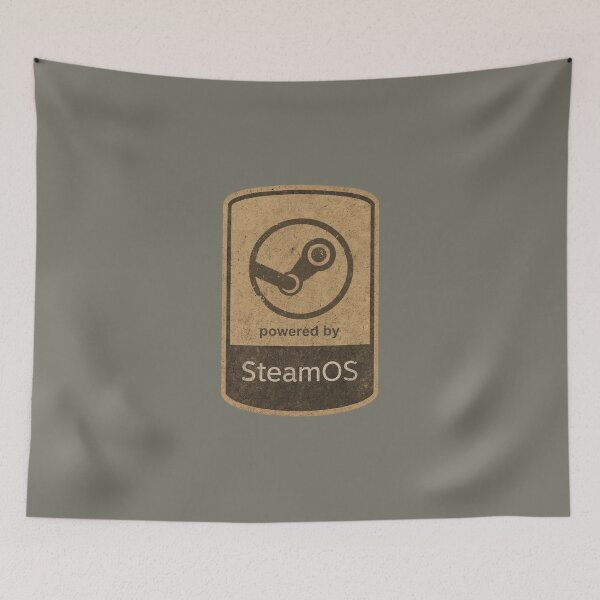 Item preview, STEAM OS LINUX  designed and sold by angoma.