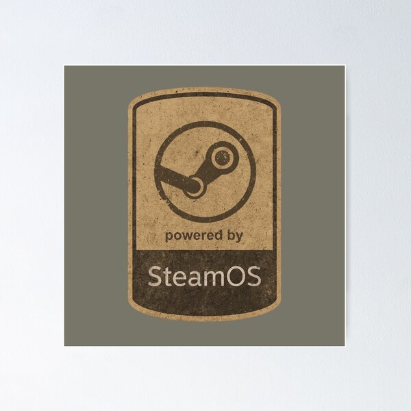 Item preview, STEAM OS LINUX  designed and sold by angoma.