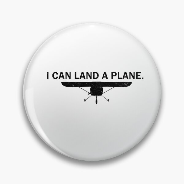 Item preview, I Can Land a Plane T-Shirt, Minimal Aviation Humor Shirt Gift, Pilot Saying Graphic Tee, Airplane Lover Aviator Shirt designed and sold by JoyBoyStudio1.