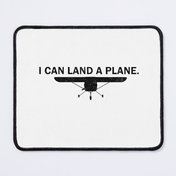 Item preview, I Can Land a Plane T-Shirt, Minimal Aviation Humor Shirt Gift, Pilot Saying Graphic Tee, Airplane Lover Aviator Shirt designed and sold by JoyBoyStudio1.