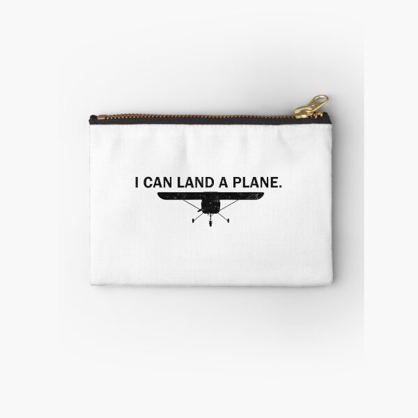 Item preview, I Can Land a Plane T-Shirt, Minimal Aviation Humor Shirt Gift, Pilot Saying Graphic Tee, Airplane Lover Aviator Shirt designed and sold by JoyBoyStudio1.