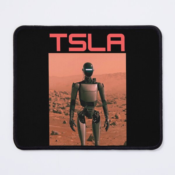 Item preview, tesla humanoid robot art designed and sold by TEEJAMBOREE.