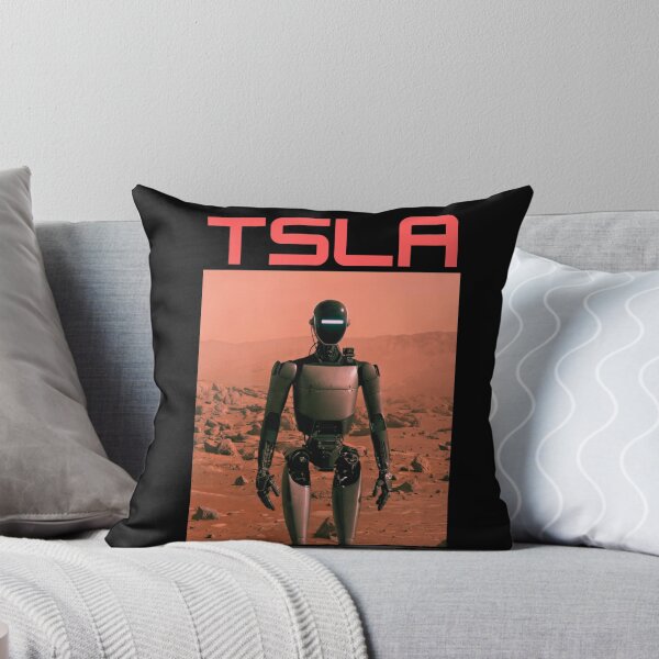 Item preview, tesla humanoid robot art designed and sold by TEEJAMBOREE.