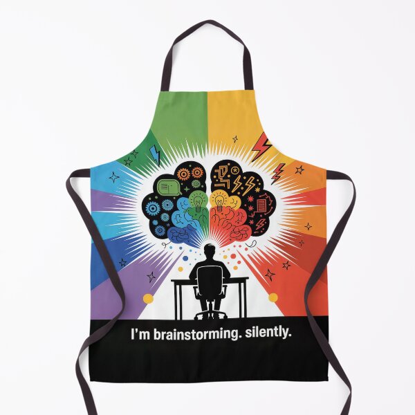 Item preview, I’m Brainstorming. Silently. – Creative Mind & Idea Explosion Design designed and sold by WatchesAndMore.