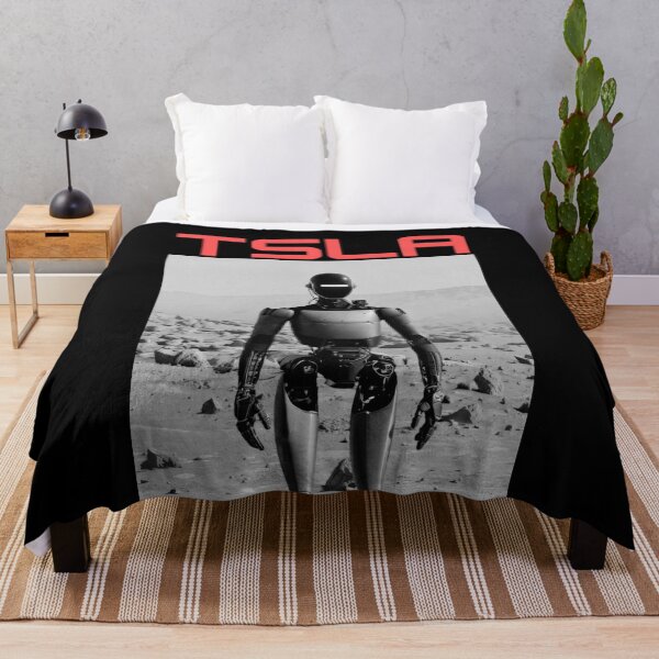 Item preview, tesla humanoid robot art designed and sold by TEEJAMBOREE.