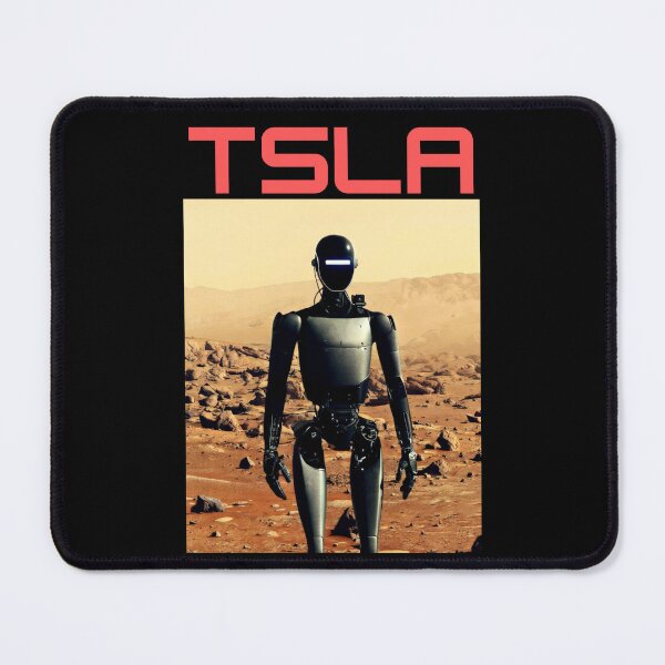 Item preview, tesla humanoid robot art designed and sold by TEEJAMBOREE.
