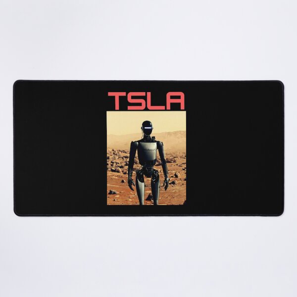 Item preview, tesla humanoid robot art designed and sold by TEEJAMBOREE.