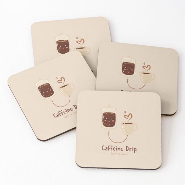 Item preview, Caffeine Drip – My IV of Choice Coffee designed and sold by mikasa.art.