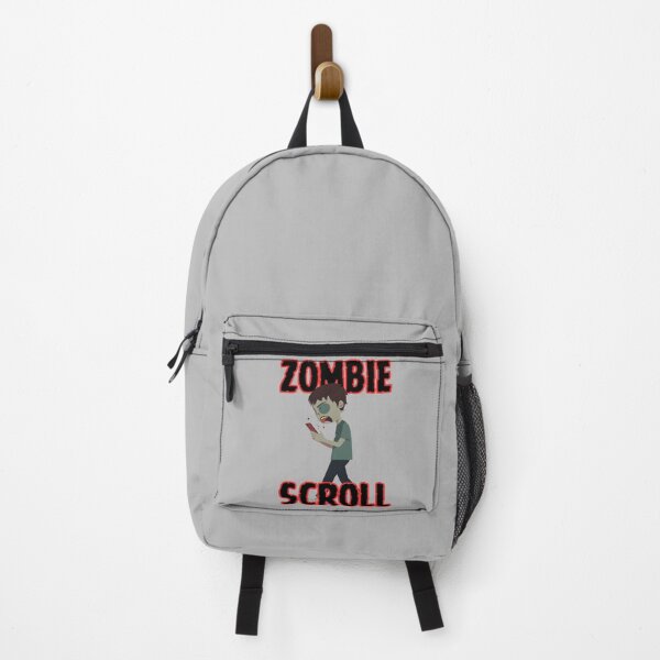 Item preview, Zombie Scroll | Funny Phone Addiction Zombie Cartoon designed and sold by Lunaria Arts.