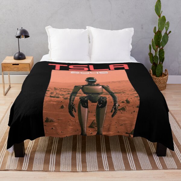 Item preview, tesla humanoid robot art designed and sold by TEEJAMBOREE.