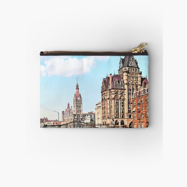 Item preview, The River from Sycamore St, Milwaukee c1901 designed and sold by Susan Savad.