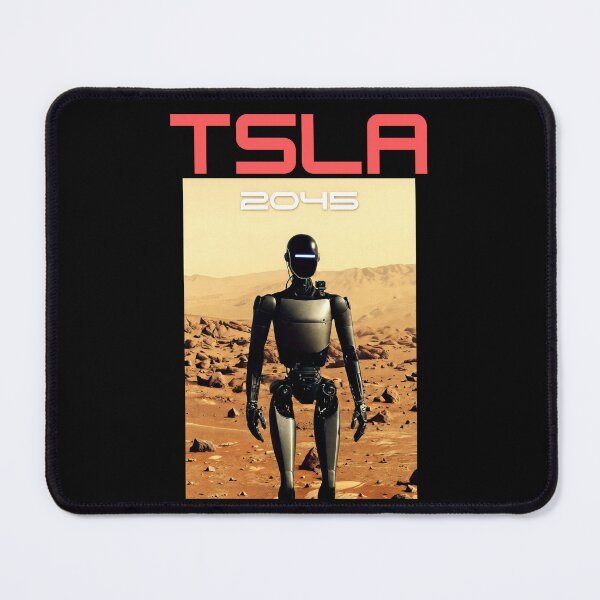 Item preview, tesla humanoid robot art designed and sold by TEEJAMBOREE.