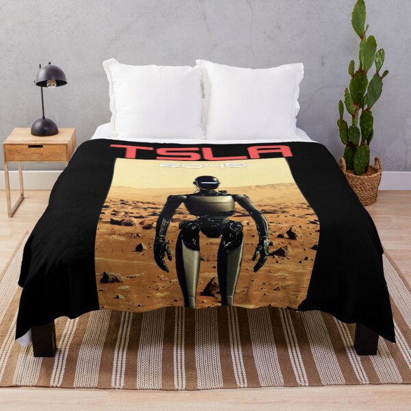 Item preview, tesla humanoid robot art designed and sold by TEEJAMBOREE.