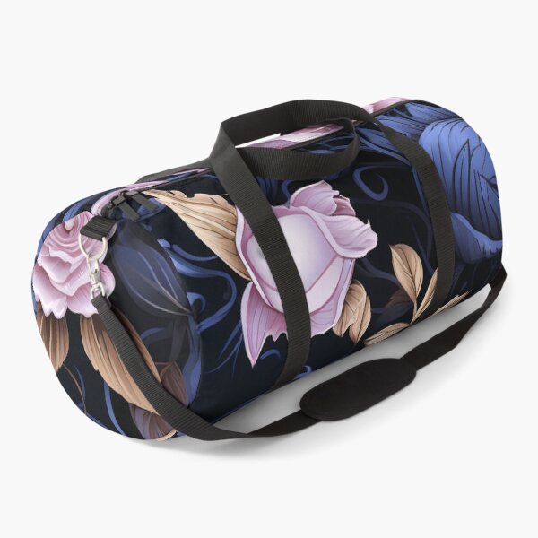 Item preview, Golden Twilight Garden: Luminous Blue Roses and Enchanted Vines designed and sold by CharlieDesings.