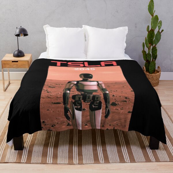 Item preview, tesla humanoid robot art designed and sold by TEEJAMBOREE.