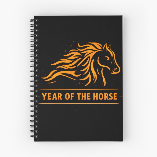 Item preview, Year of the Horse Fiery Mane – Lunar New Year Zodiac designed and sold by PunchDrop.
