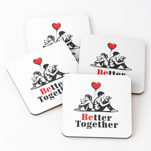 Item preview, Better Together Kids With Pets Love designed and sold by AnnDesignStudio.