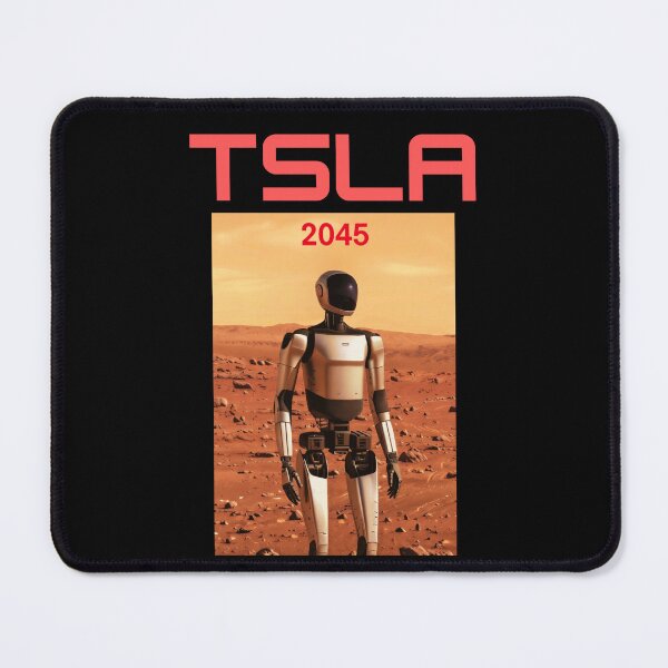 Item preview, tesla humanoid robot art designed and sold by TEEJAMBOREE.