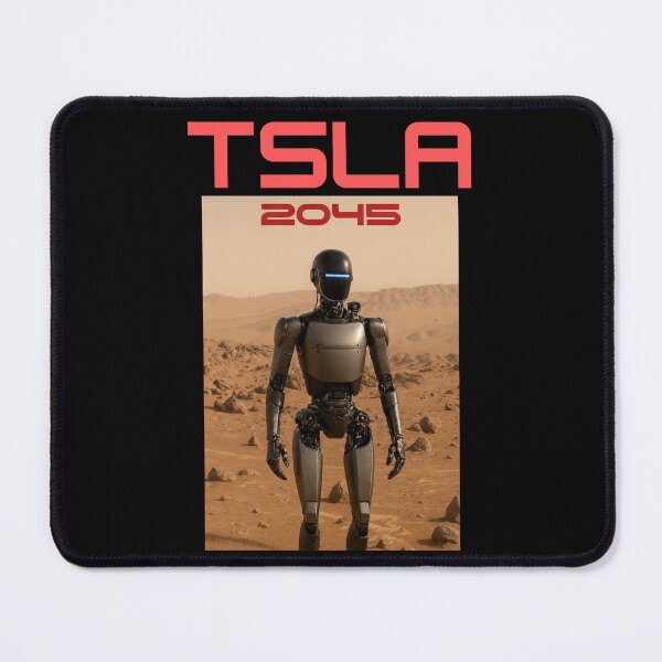 Item preview, tesla humanoid robot art designed and sold by TEEJAMBOREE.
