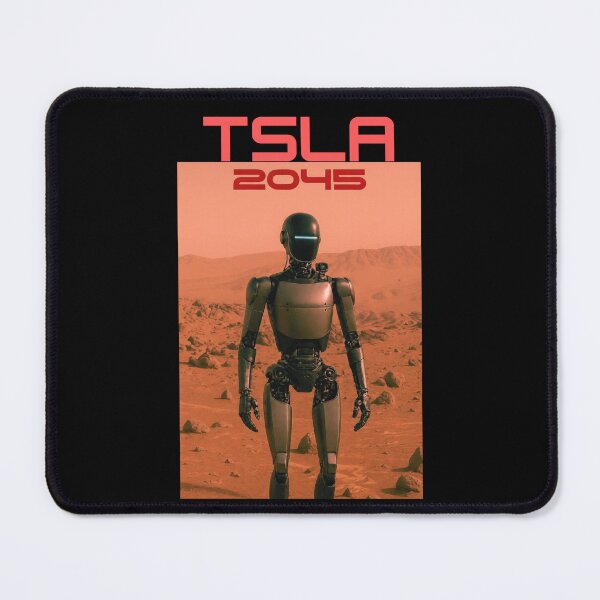 Item preview, tesla humanoid robot art designed and sold by TEEJAMBOREE.