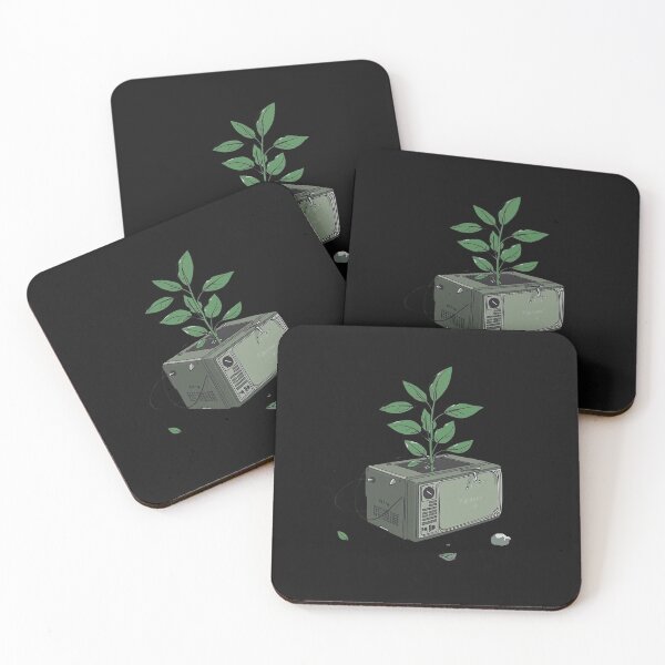 Item preview, Nature Grows From Broken Technology designed and sold by Katzpy.