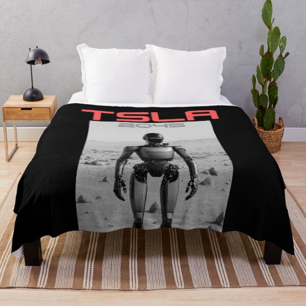 Item preview, tesla humanoid robot art designed and sold by TEEJAMBOREE.