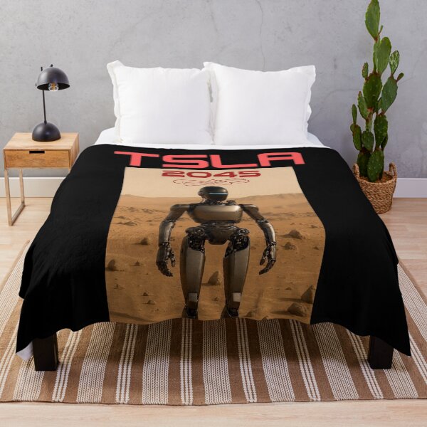 Item preview, tesla humanoid robot art designed and sold by TEEJAMBOREE.