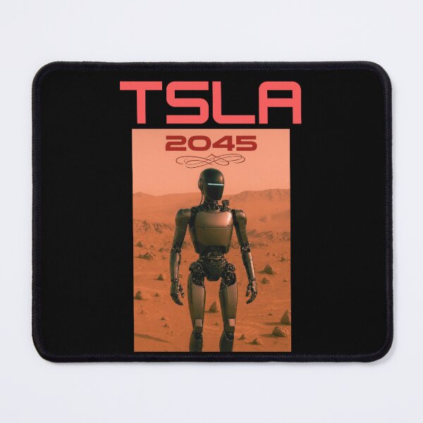 Item preview, tesla humanoid robot art designed and sold by TEEJAMBOREE.