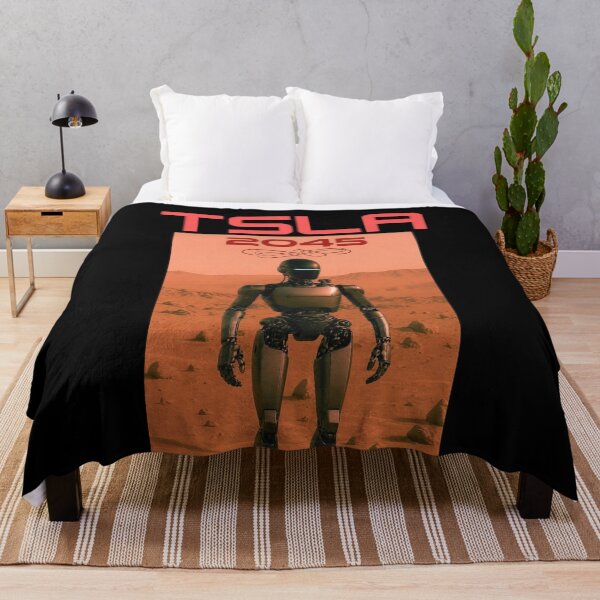 Item preview, tesla humanoid robot art designed and sold by TEEJAMBOREE.