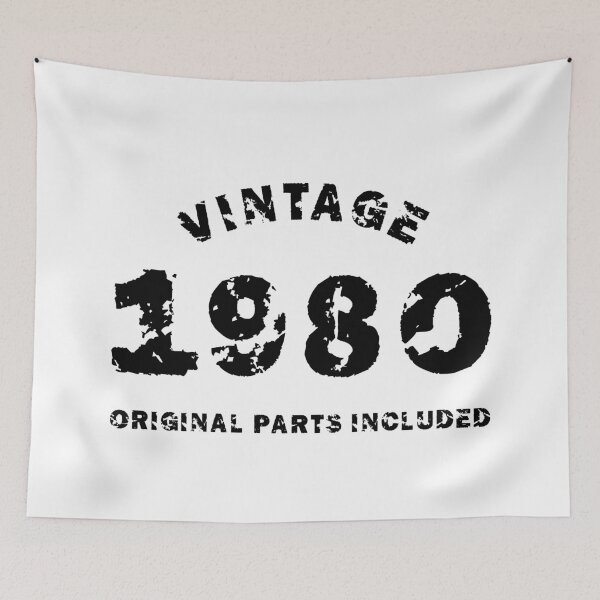 Item preview, Vintage 1980 Original Parts Included, Unique designed and sold by villacreativa.
