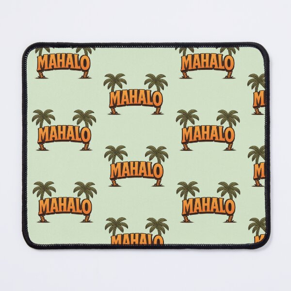 Item preview, Mahalo designed and sold by MonkeyMonkeyUSA.