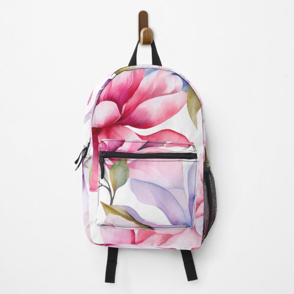 Item preview, Soft Pink Magnolia Seamless Pattern on White Background designed and sold by CharlieDesings.