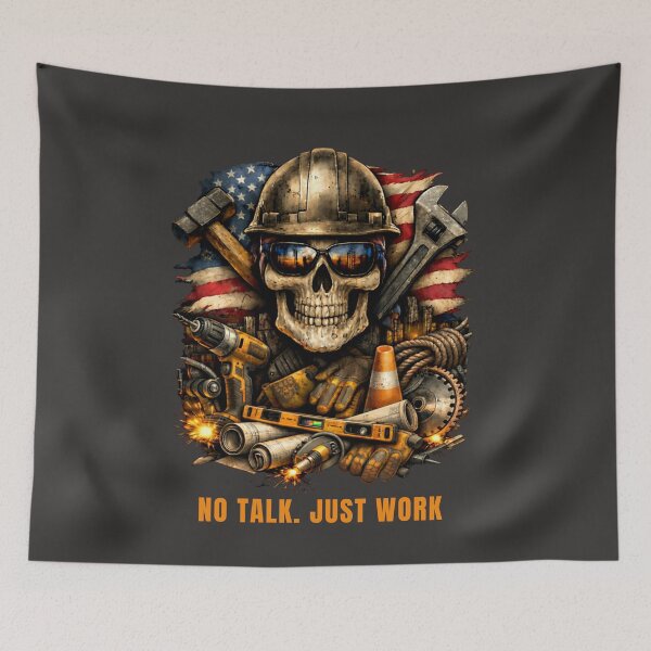 Item preview, No Talk Just Work designed and sold by marosz12.