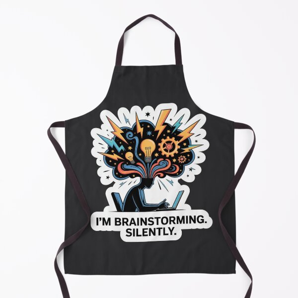 Item preview, I’m Brainstorming. Silently. – Creative Mind & Idea Explosion Design designed and sold by WatchesAndMore.