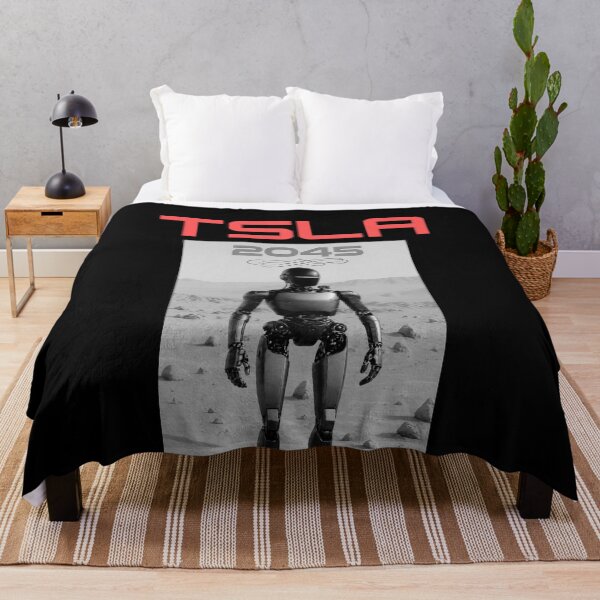 Item preview, tesla humanoid robot art designed and sold by TEEJAMBOREE.
