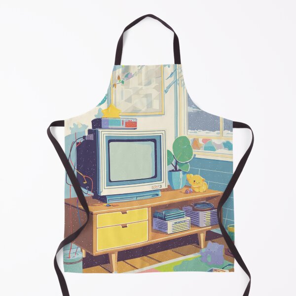 Item preview, Cozy Retro Winter TV Night designed and sold by Turocks.