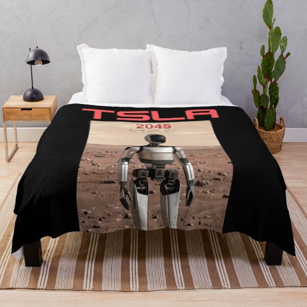 Item preview, tesla humanoid robot art designed and sold by TEEJAMBOREE.