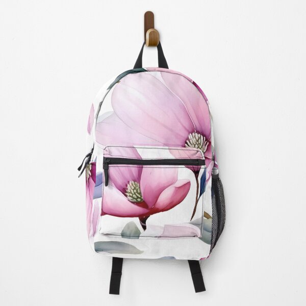 Item preview, Soft Pink Magnolia Seamless Pattern on White Background designed and sold by CharlieDesings.